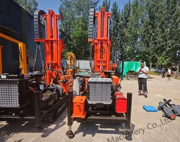 Trailer Mounted Water Well Drilling Machine (4) Trailer Mounted Water Well Drilling Machine (4)